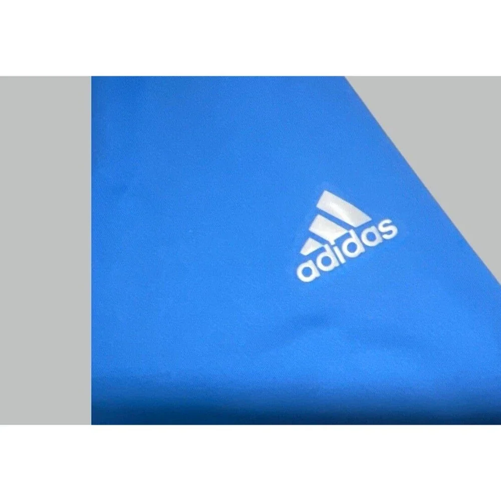 Adidas Shirt Men’s M Blue Quarter Zip Pullover Long Sleeve Golf Training